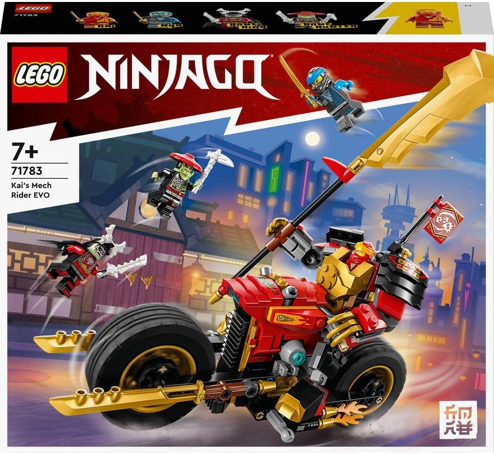 LEGO NINJAGO 71785 Jay’s Titan Mech - Pack Adventure Set for Kids