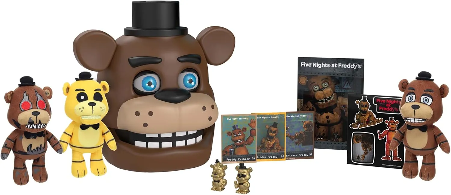 PhatMojo Five Nights at Freddy's Animatronic 10th Anniversary Bundle Games 11-Pieces, Multicolor
